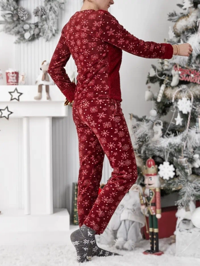 Royalfashion Ženske pižame z zajčkom, pletenina