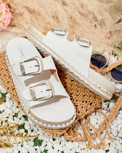 Royalfashion Ženske japonke z ravnim podplatom Rolii