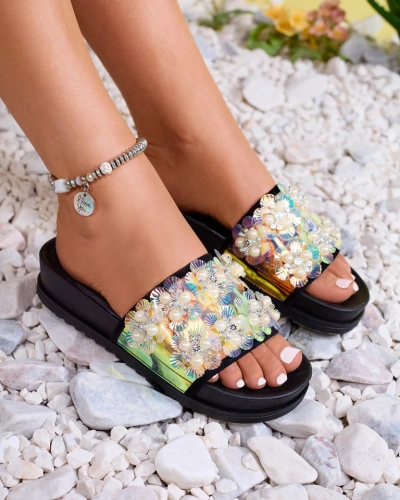 Royalfashion Črne ženske japonke Maurelle