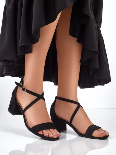 Royalfashion ekološke suede ženske sandale Romates