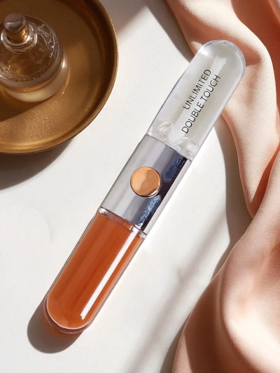 Šminka in prozoren lip gloss 2-v-1 Coral Crush
