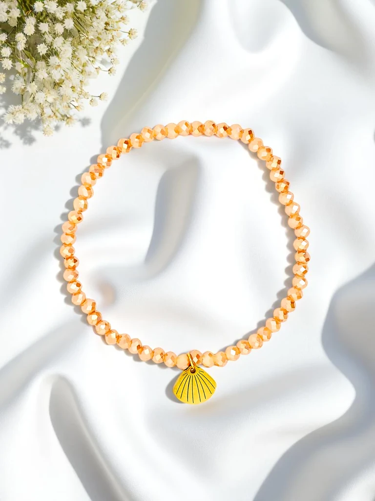 Royalfashion Ženska zapestnica z obeskom školjke