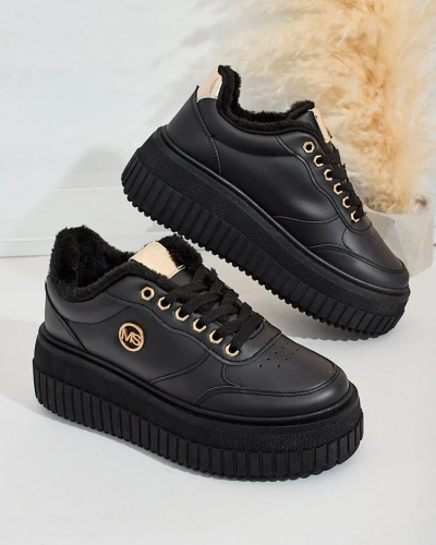 Royalfashion Ogrete ženske superge s krznom Sofi