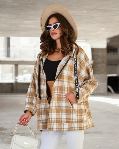 Royalfashion Ženski srajčni plašč