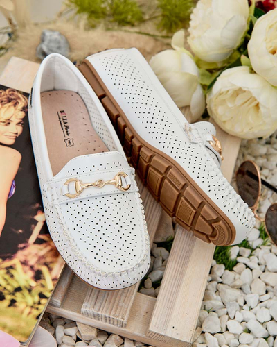 Royalfashion Ženski ažurasti mokasini Mill