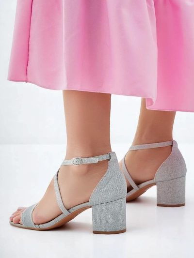 Royalfashion Bleščeče sandale za ženske Rokates