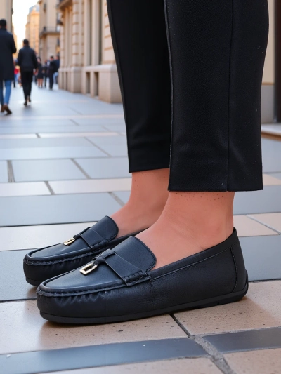 Royalfashion Matte ženske mokasine Timmone