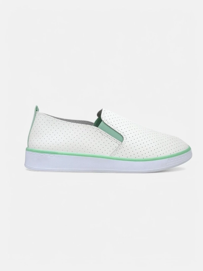 Royalfashion Ženske perforirane slip-on čevlje Kassias