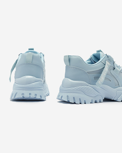Royalfashion Niebieskie damskie buty sportowe typu sneakersy Evilpo