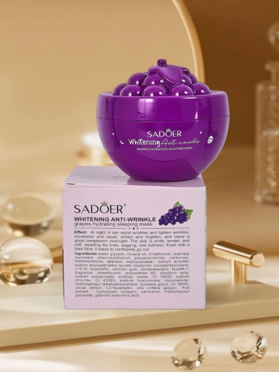 Calista Vitis Sleeping Mask – Nawilżająca maska winogronowa Sadoer 120ml