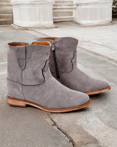 Royalfashion kaubojske čizme na pokrivenoj potpetici Patorias