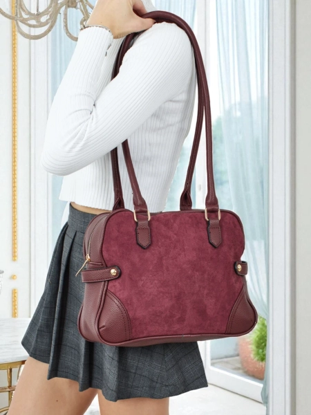 Ženska shopper torbica iz eko usnja Erelle