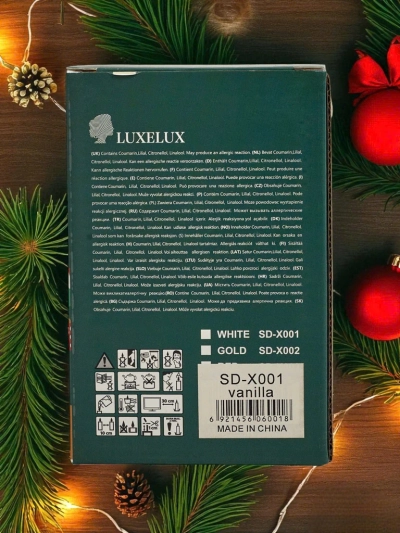 Božična dišeča sveča Merry Christmas Happy New Year