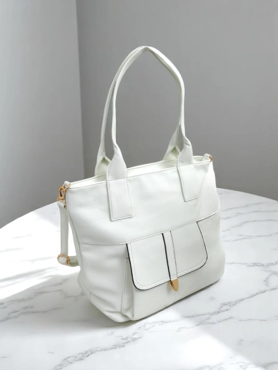 Royalfashion Velika ženska shopper torba iz ekološke kože