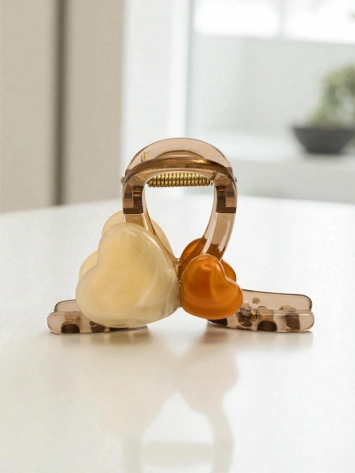 Royalfashion Spona do vlasov so srdcom