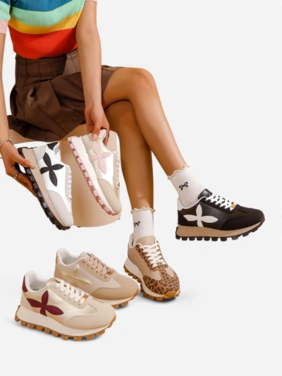 Royalfashion Ženske športne tenisice na debelji podplati Aloqa