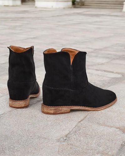 Royalfashion Cowboy-style čizme na pokrivenom potplatu Blueston