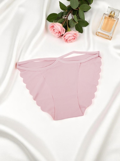 Royalfashion Ženske bikini hlačke z lasersko izrezanimi okrasnimi trakovi Edge Chic