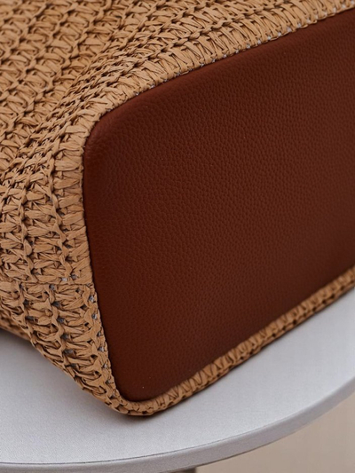 Royalfashion Velika ženska torba iz slame Solea Bag