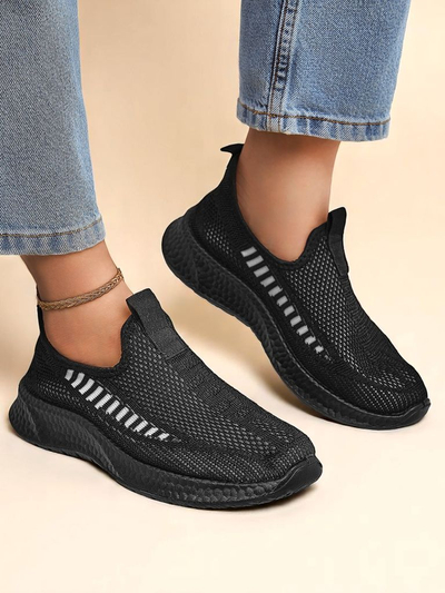 Royalfashion Ženski športni copati na natikanje iz blaga Sport Slip-On