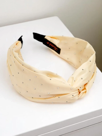 Royalfashion Naglavni trak s kristali Shine Twist