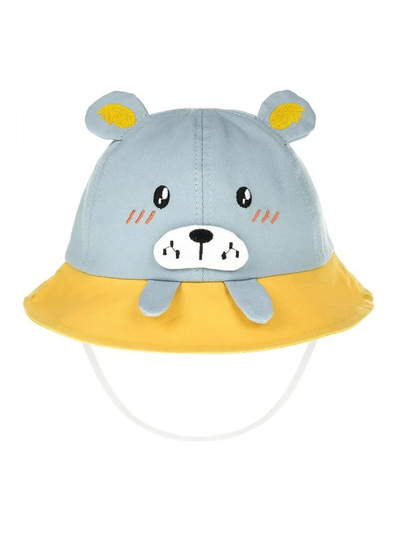 Royalfashion Otroški klobuk s pisanimi našitki Happy Patches