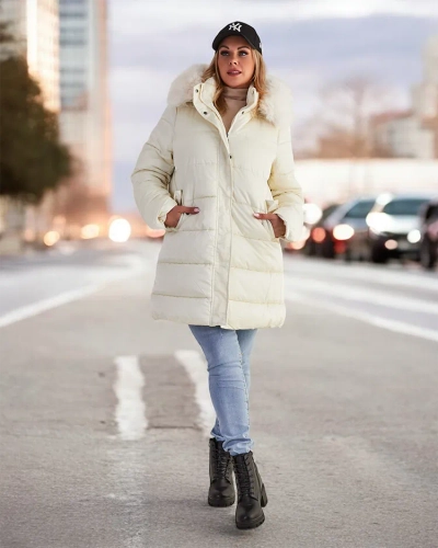 Royalfashion Ženska prešita zimska jakna