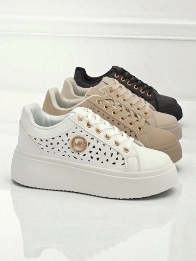 Aurelia Bianca – Beli Športni Copati Platforma Royalfashion Ecru