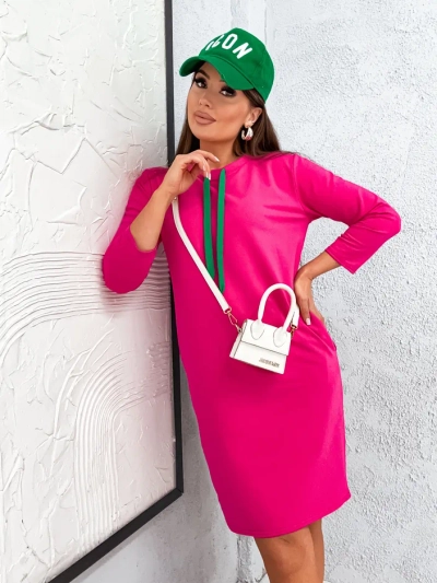 Royalfashion Ženski bombažni mini oblek