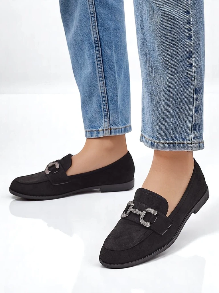 Royalfashion Elegantne ženske čevlje z okrasjem iz cirkonov Zante