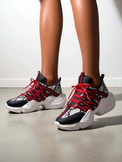 Royalfashion Ženske športne superge na debelejšem podplatu Ivvert