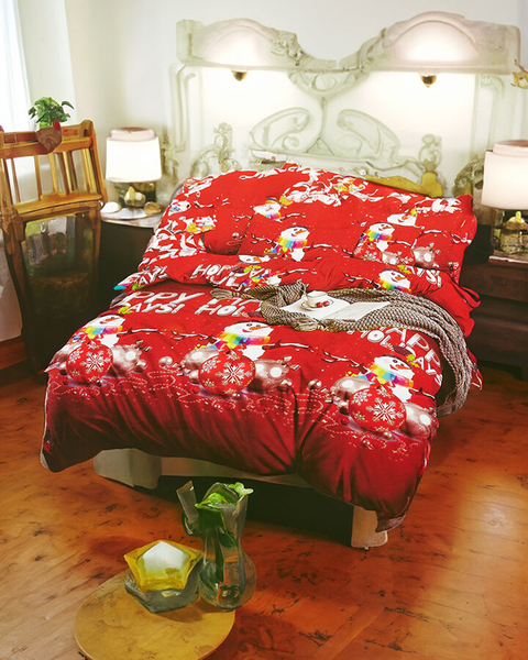 Royalfashion Božična posteljnina 160x200 komplet 3 DELI