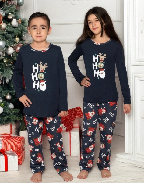 Royalfashion Božićna dječja pidžama s uzorkom