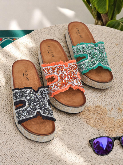 Royalfashion ženski sandali z okraski Candy Candy