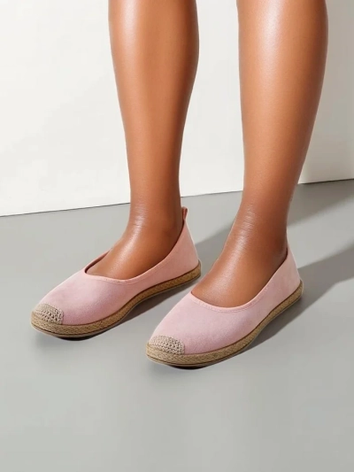 Royalfashion Ženske ekološke semiš espadrile Aroles