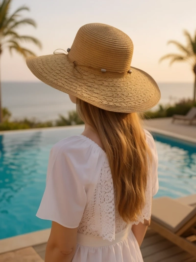 Royalfashion Ženski slamnik Aveline