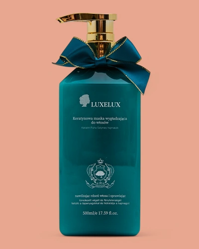 Luxelux maska za gladke lase s keratinom 500 ml