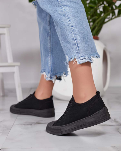 Royalfashion Women's Classic Lace-up Sneakers Seleas