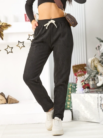 Royalfashion Topli ženski veliki veličine slatke pantalone