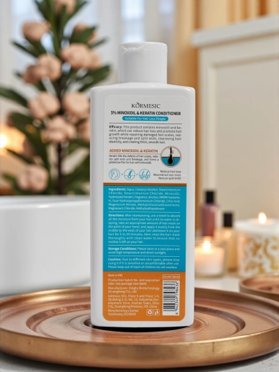 Šampon s 5% minoksidilom in keratinom