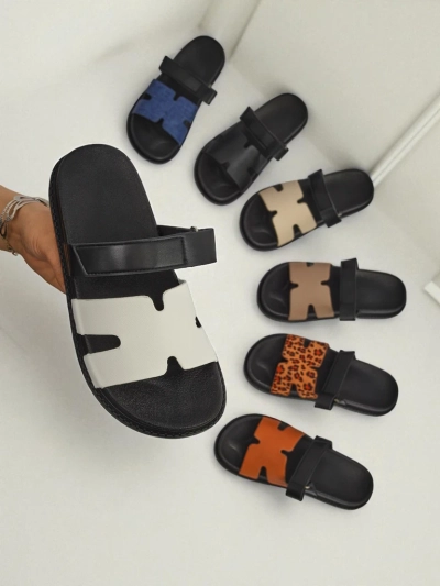 Royalfashion Ženski sandali iz eko usnja FlexiComfi