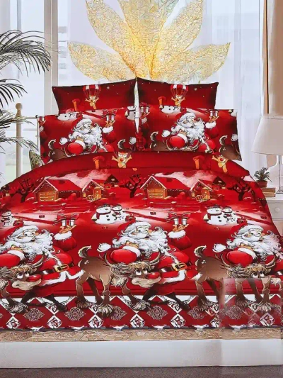 Royalfashion božični posteljnina komplet 160x200 popoln 3-delni