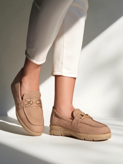 Royalfashion Ženske balerinke z okrasjem na prstu