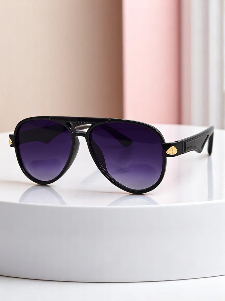Royalfashion sončna očala z okrasnimi ušesnimi deli Shadow Aviator