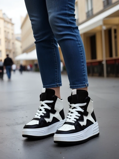 Royalfashion Visoke športne čevlje za ženske Quiedy