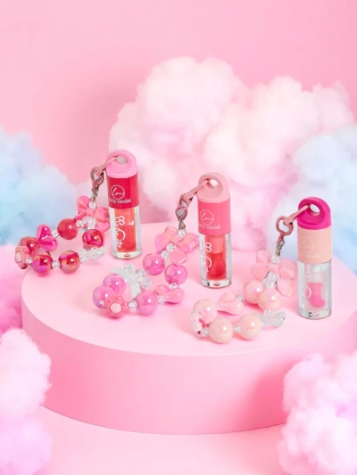 Lip gloss za otroke z zapestnico Jagoda
