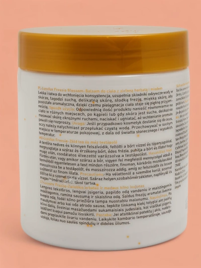 Luxelux FREESIA BLOSSOM Čarovni balzam za telo z zelenim čajem in medom 250 ml