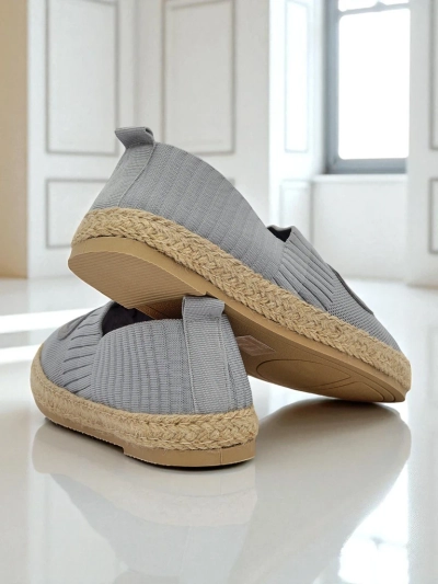 Ženske espadrile Callista Verde – semiš, ravna peta, zelene