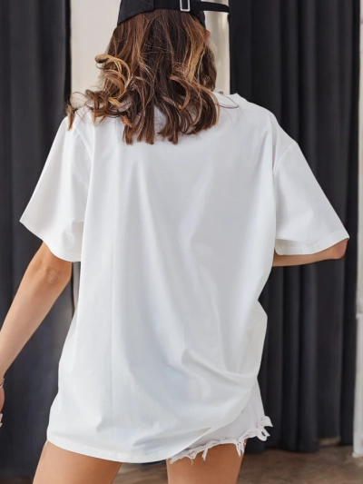 Royalfashion Ženska bombažna majica s potiskom