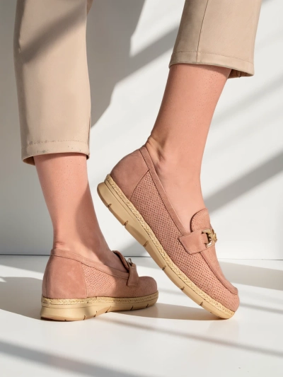 Royalfashion Ženske balerinke z dekorativnim detajlom na prstu